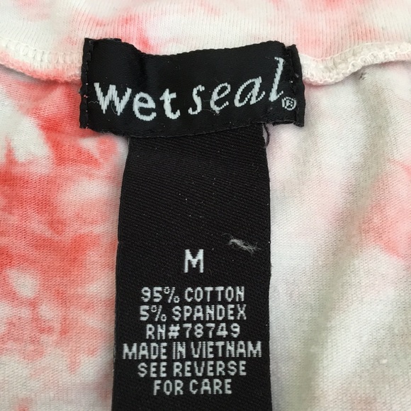 Bohemian maxi skirt orange/red tye dye - Picture 3 of 3